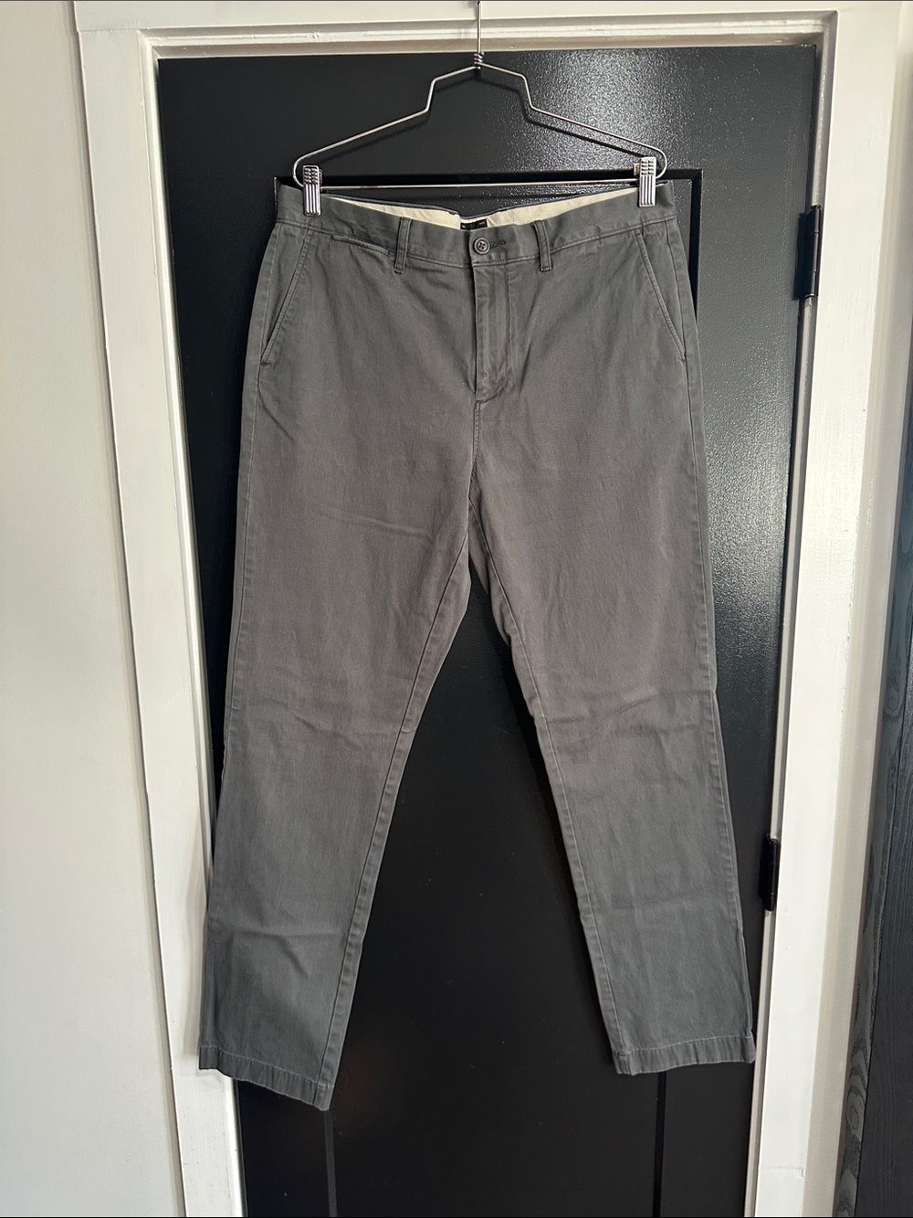 J. Crew Men’s Gray Straight Chino Pants